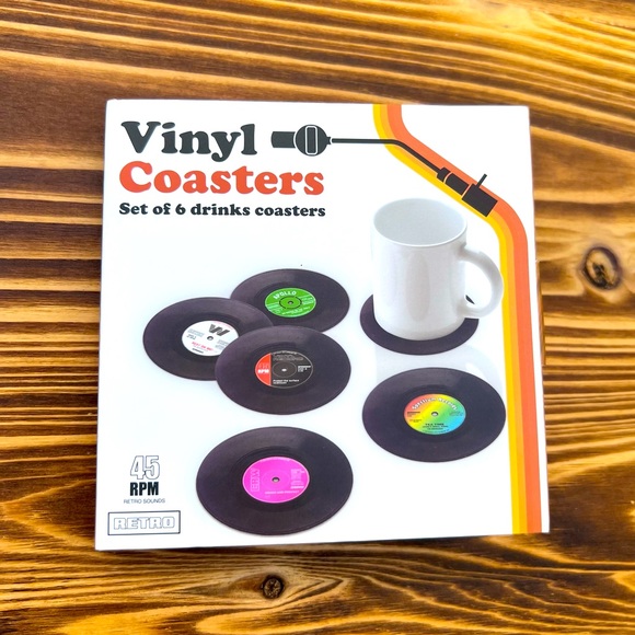 Vinyl Record Coasters - Picture 3 of 9